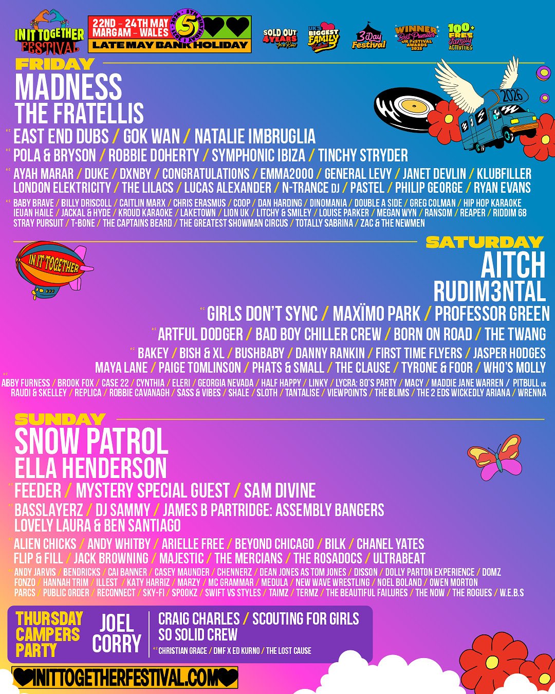 The Ultimate UK Live Music Festival Guide 2026 - Pop Sins